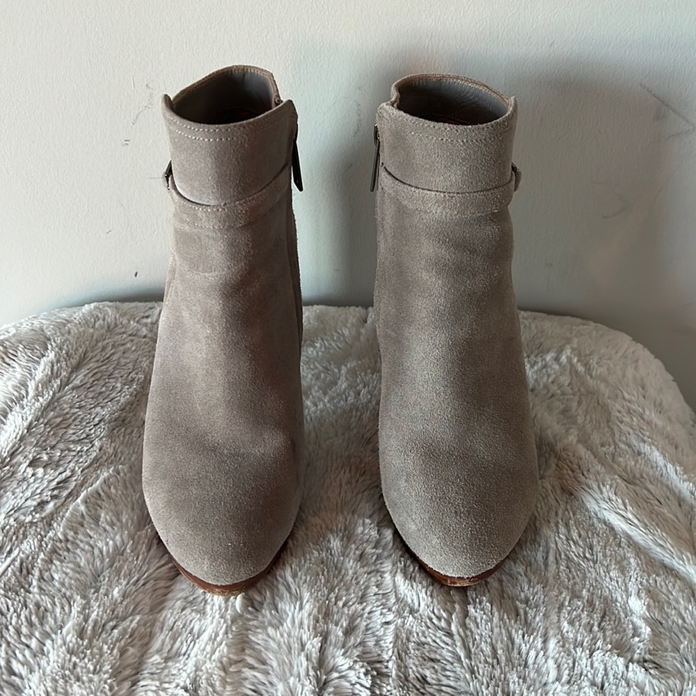 Joie Denez Suede Platform Booties